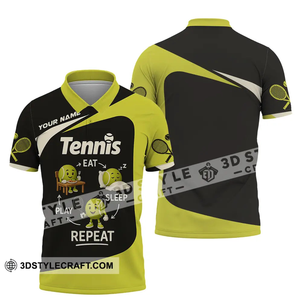 Unisex Shirt - Custom Tennis Shirt Polo Shirt / S T-shirt