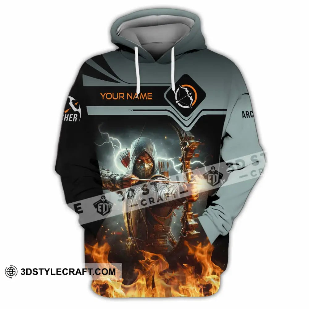 Unisex Shirt - Custom Text Shirt Archery Shirt Hoodie / S T-shirt