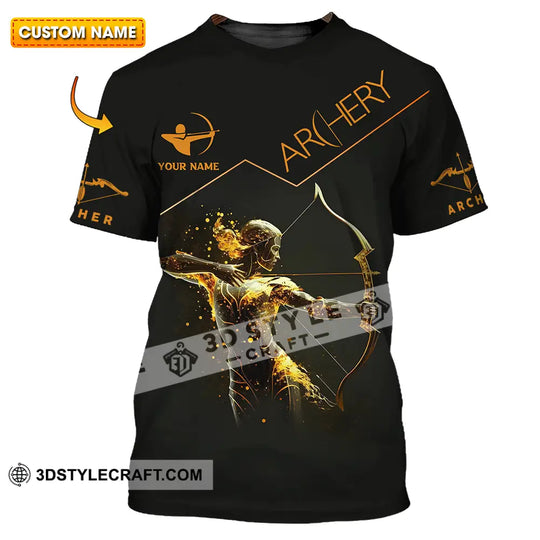 Unisex Shirt - Custom Text Archery Queen Sport Shirt For Player style option 1