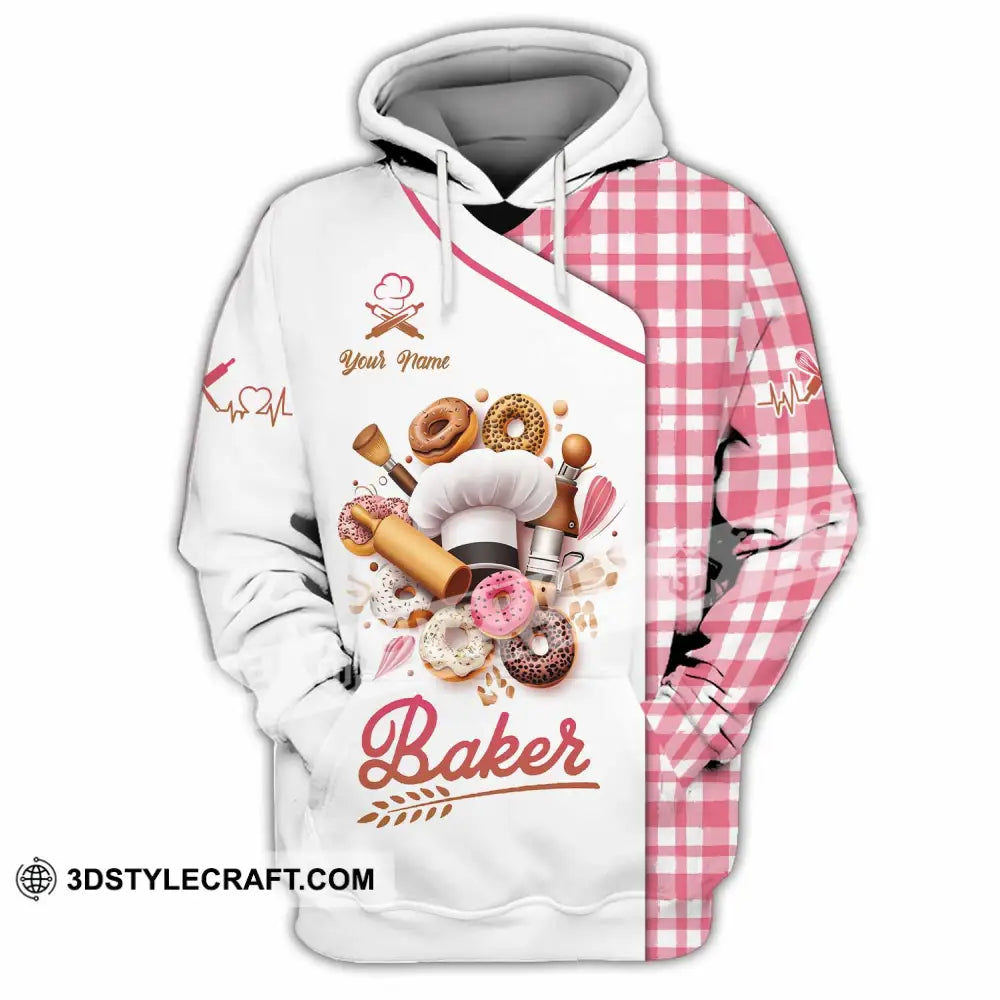Unisex Shirt - Custom Text Shirt Baker Shirt Hoodie / S T-shirt