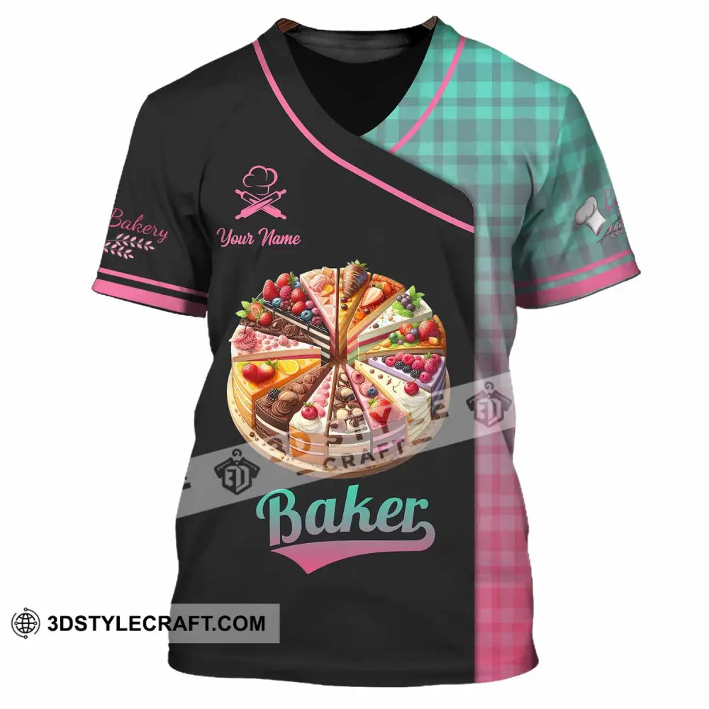Unisex Shirt - Custom Text Baker T-Shirt / S T-Shirt