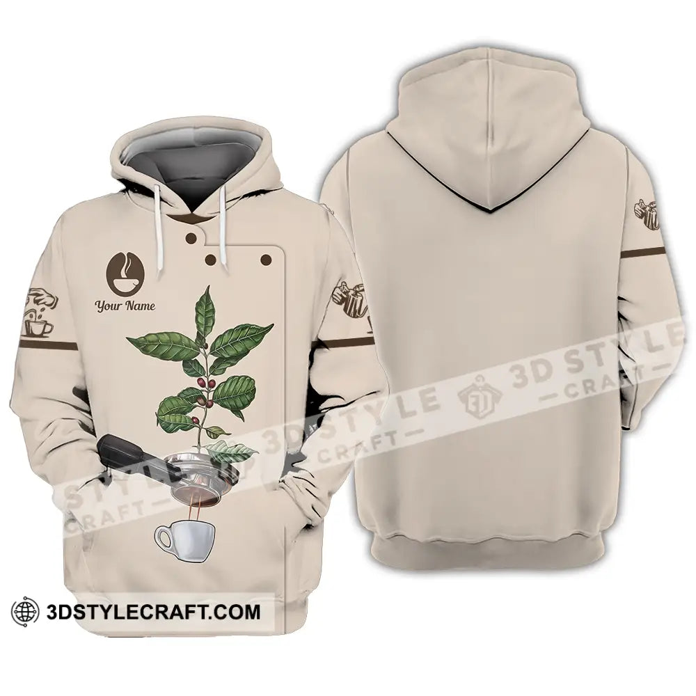 Unisex Shirt - Custom Text Shirt Barista Shirt Hoodie / S T-shirt