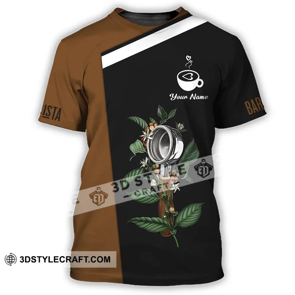 Unisex Shirt - Custom Text Shirt Barista Shirt T-Shirt / S T-shirt