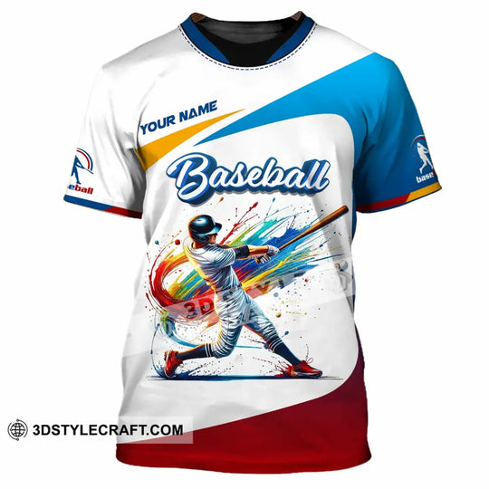Unisex Shirt - Custom Text Shirt Baseball style option 2