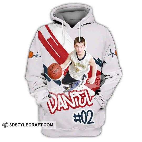 Unisex Shirt - Custom Text Shirt, Basketball Shirt style option 3