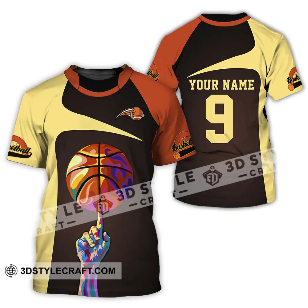 Unisex Shirt - Custom Text Shirt Basketball Shirt T-Shirt / S T-shirt