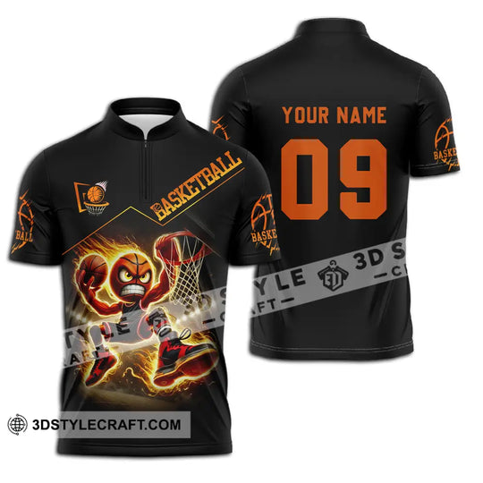 Unisex Shirt - Custom Text Shirt Basketball style option 2