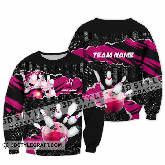 Unisex Shirt - Custom Text Shirt, Bowling Shirt style option 4