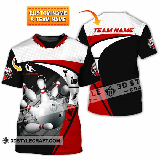 Unisex Shirt - Custom Text Shirt, Bowling Shirt style option 1
