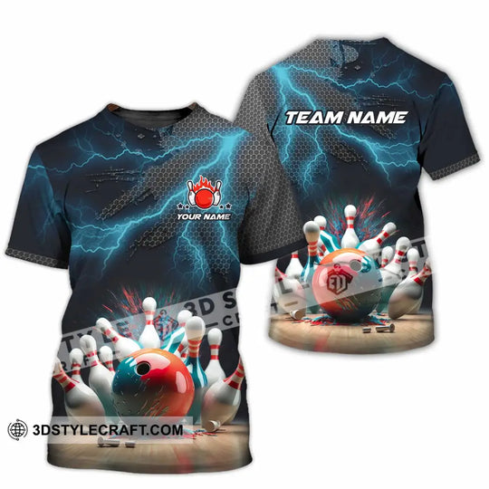 Unisex Shirt - Custom Text Shirt, Bowling Shirt style option 2