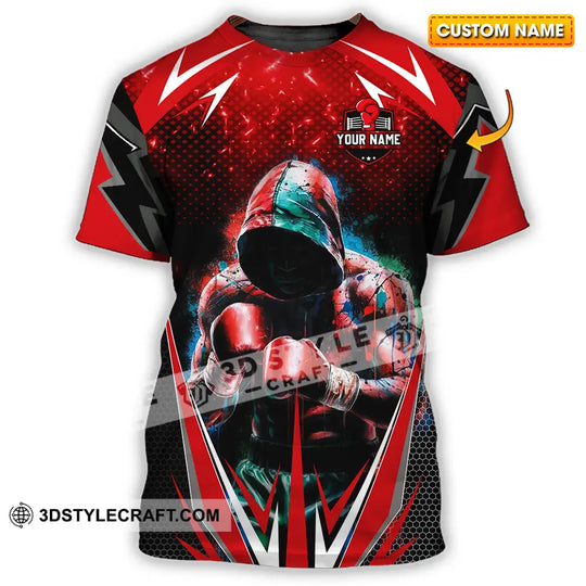 Unisex Shirt - Custom Text Shirt, Boxing Shirt style option 1