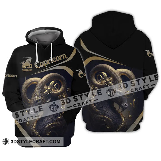 Unisex Shirt - Custom Text Shirt Capricorn style option 3