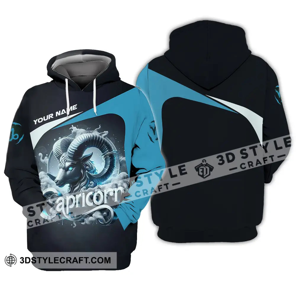 Unisex Shirt - Custom Text Shirt Capricorn Hoodie / S T-shirt