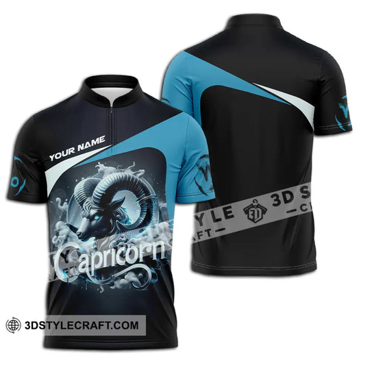 Unisex Shirt - Custom Text Shirt Capricorn style option 2