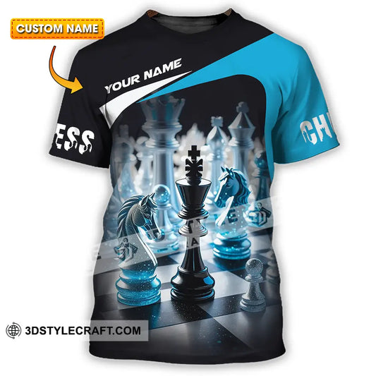 Unisex Shirt - Custom Text Chess T-Shirt