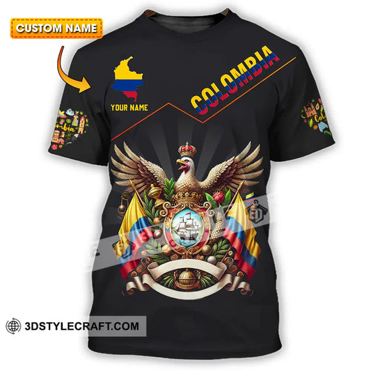 Unisex Shirt - Custom Text Colombia T-Shirt