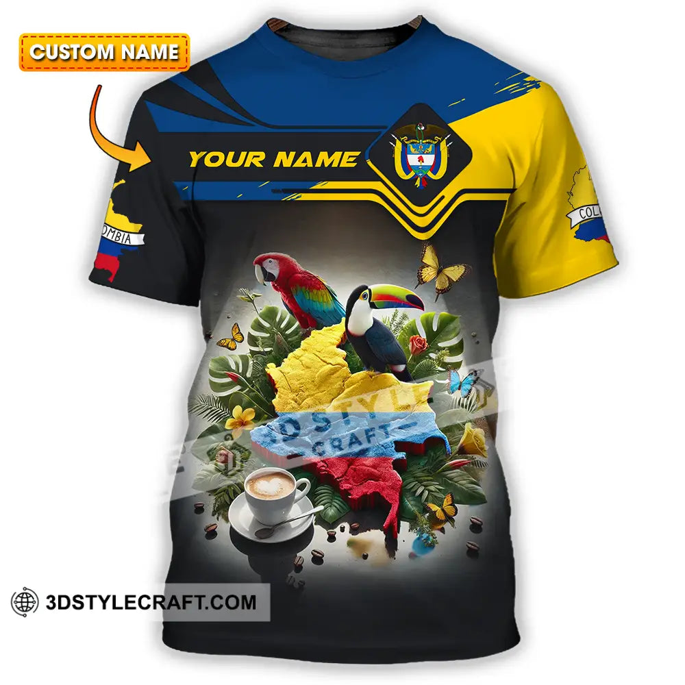 Unisex Shirt - Custom Text Colombia T-Shirt