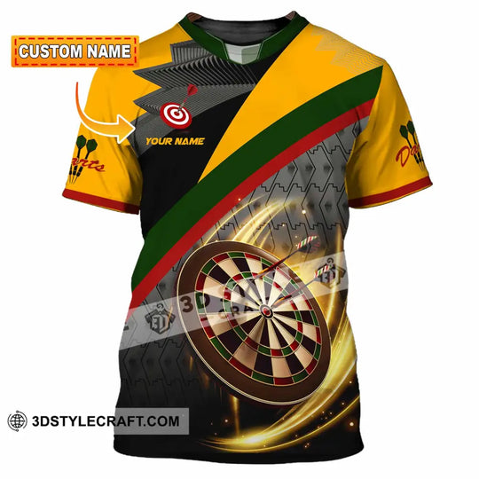 Unisex Shirt - Custom Text Shirt, Dart style option 1
