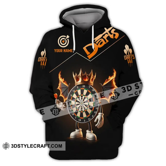 Unisex Shirt - Custom Text Shirt Darts style option 2