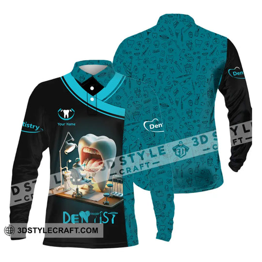 Unisex Shirt - Custom Text Dentist Shirt style option 3