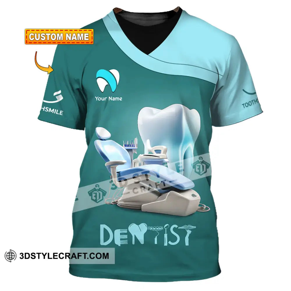 Unisex Shirt - Custom Text Dentist Shirt T-shirt