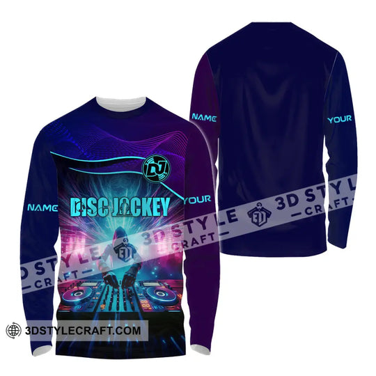 Unisex Shirt - Custom Text Dis Jockey Shirt style option 4