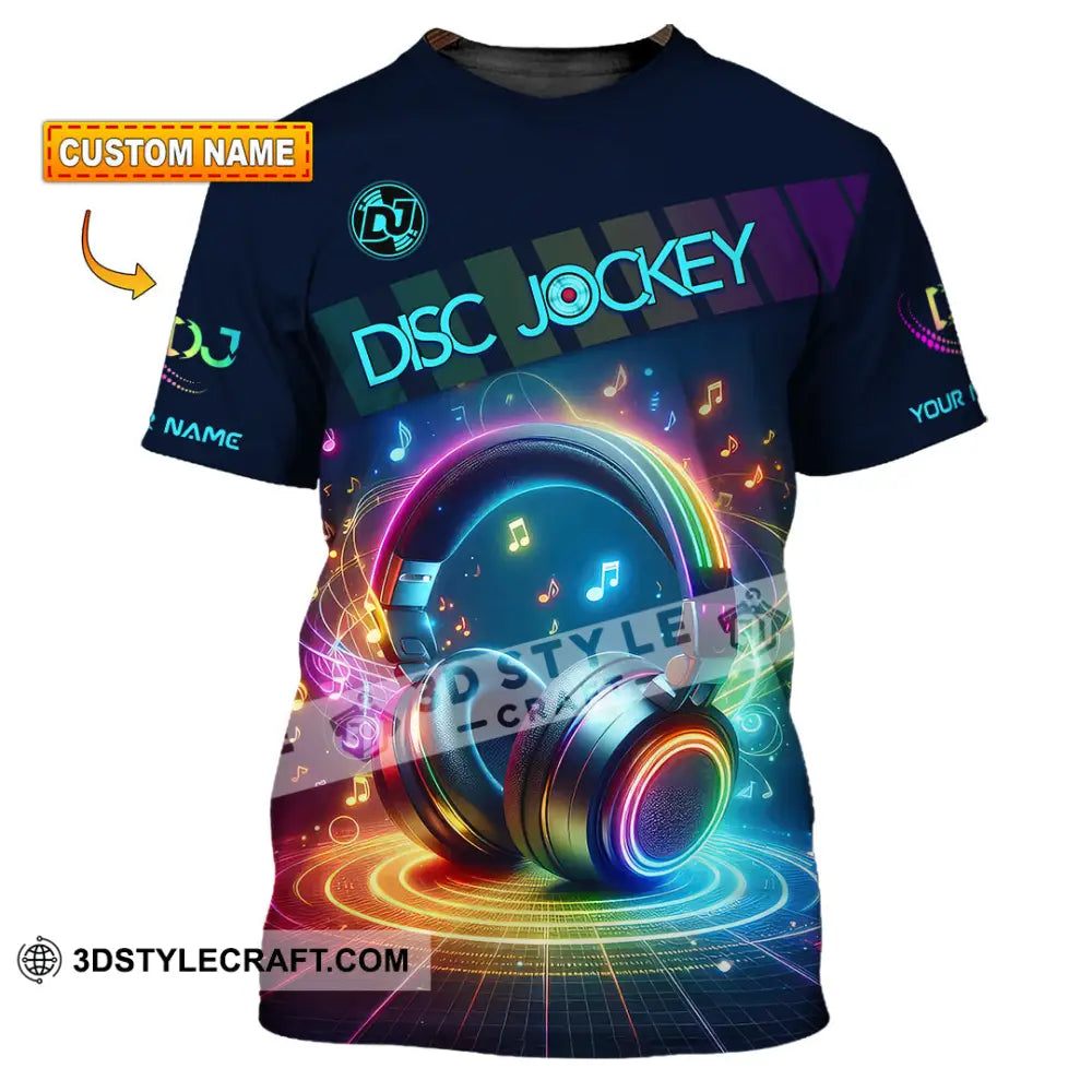 Unisex Shirt - Custom Text Dis Jockey Shirt T-shirt
