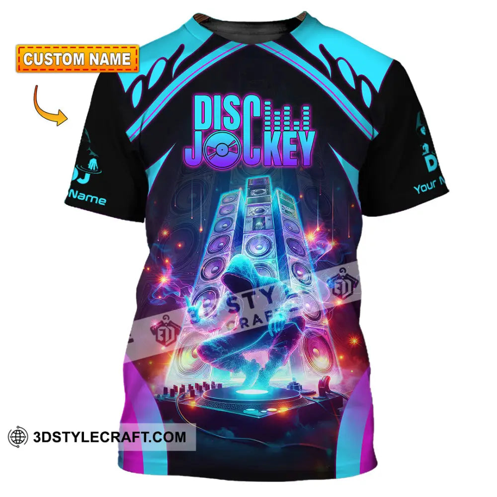 Unisex Shirt - Custom Text Dis Jockey Shirt T-shirt