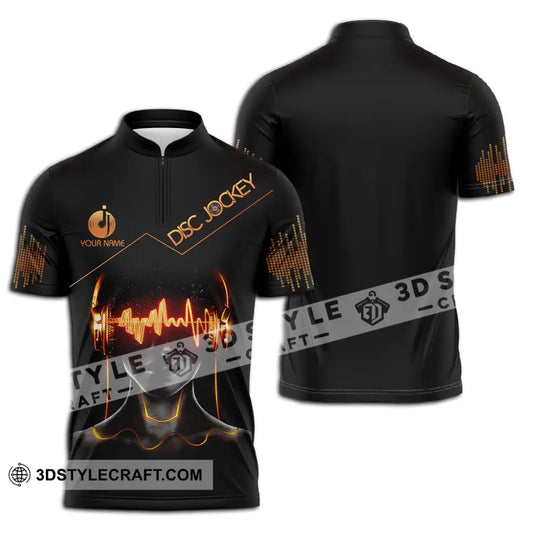 Unisex Shirt - Custom Text Shirt Disc Jockey style option 2