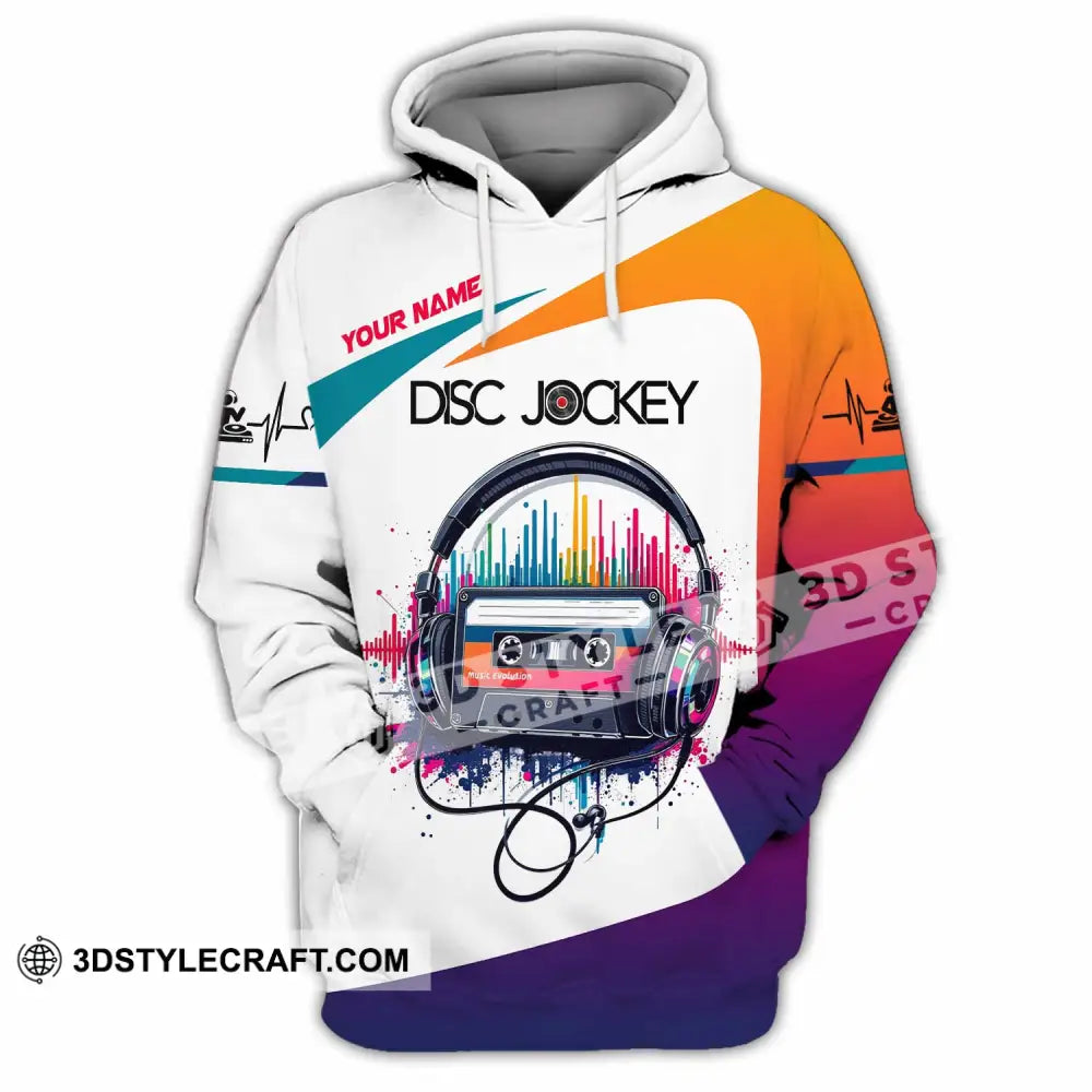 Unisex Shirt - Custom Text Shirt DJ Shirt Hoodie / S T-shirt