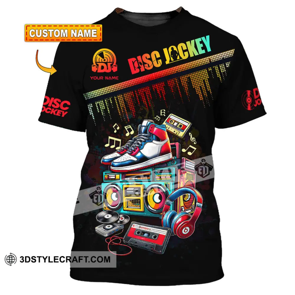 Unisex Shirt - Custom Text Shirt DJ Shirt T-shirt