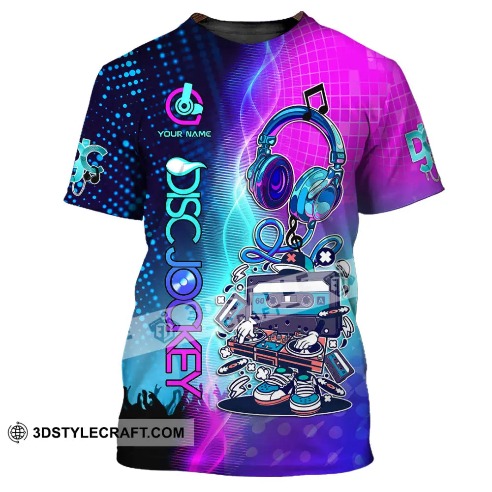 Unisex Shirt - Custom Text Shirt DJ Shirt T-Shirt / S T-shirt