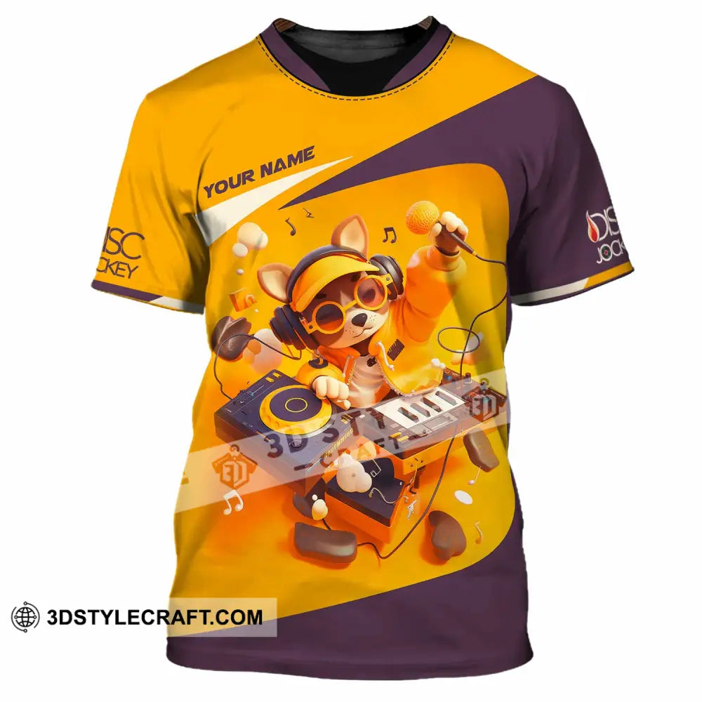 Unisex Shirt - Custom Text Shirt DJ Shirt Shirt T-Shirt / S T-shirt