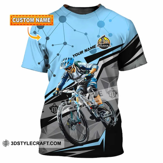 Unisex Shirt - Custom Text Shirt, Downhill Shirt style option 1