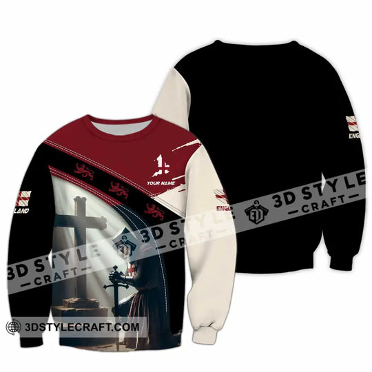Unisex Shirt - Custom Text Shirt England Guardian style option 3