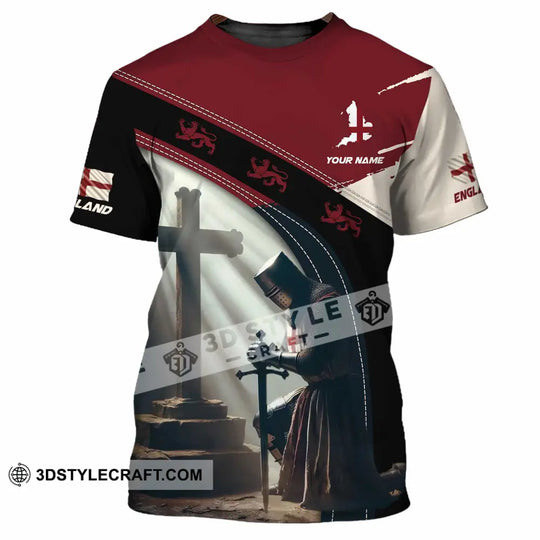 Unisex Shirt - Custom Text Shirt England Guardian style option 2