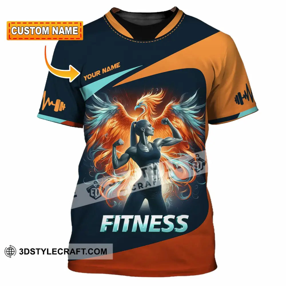 Unisex Shirt - Custom Text Shirt Fitness Shirt T-shirt