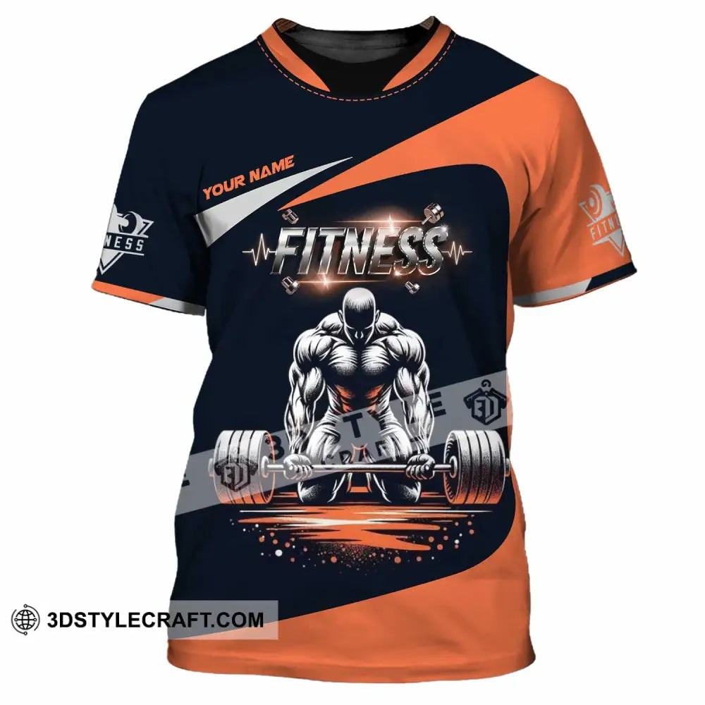 Unisex Shirt - Custom Text Shirt Fitness Shirt T-Shirt / S T-shirt