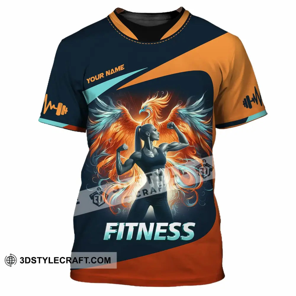 Unisex Shirt - Custom Text Shirt Fitness Shirt T-Shirt / S T-shirt