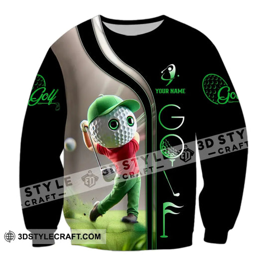 Unisex Shirt - Custom Text Shirt Golf Man style option 4