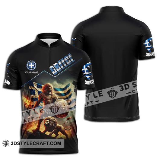 Unisex Shirt - Custom Text Shirt Greece style option 2