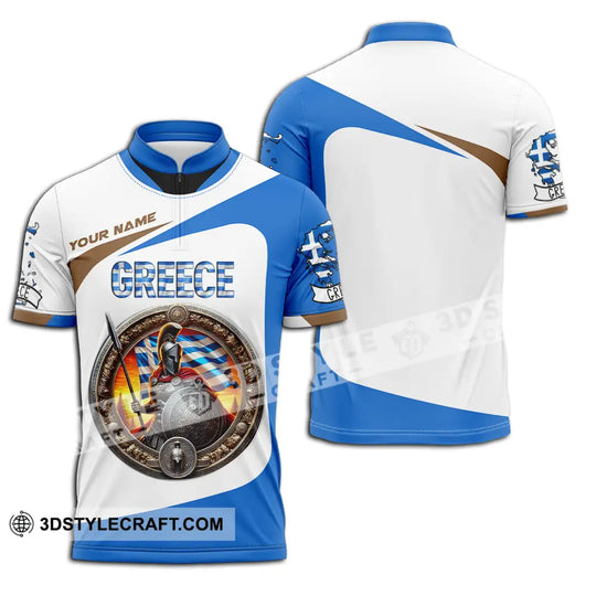 Unisex Shirt - Custom Text Shirt Greece style option 2