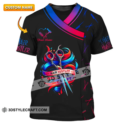 Unisex Shirt - Custom Text Hair Hustler T-Shirt