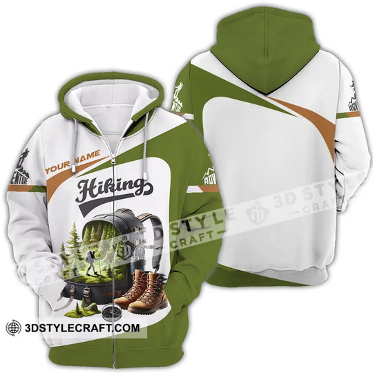 Unisex Shirt - Custom Text Shirt Hiking style option 4