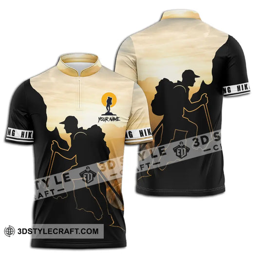Unisex Shirt - Custom Text Shirt Hiking style option 2