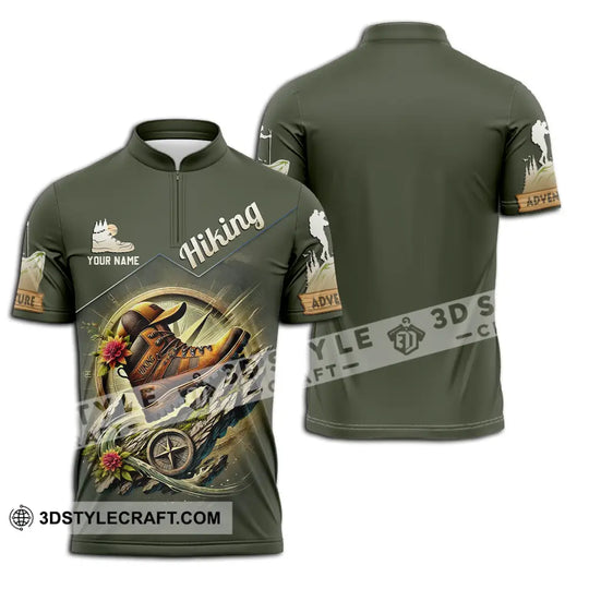 Unisex Shirt - Custom Text Shirt Hiking style option 2