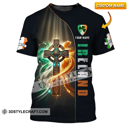 Unisex Shirt - Custom Text Shirt Ireland style option 1