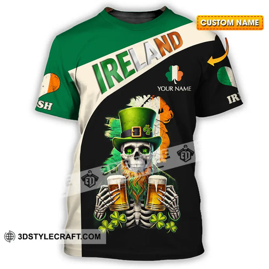 Unisex Shirt - Custom Text Shirt Ireland style option 1