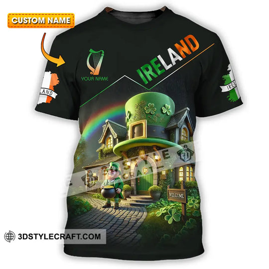Unisex Shirt - Custom Text Shirt Ireland style option 1