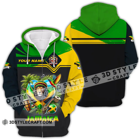 Unisex Shirt - Custom Text Shirt Jamaica style option 4